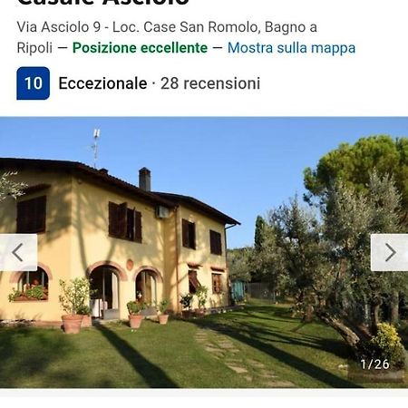 Bed and Breakfast Casale Asciolo Bagno a Ripoli Exteriér fotografie